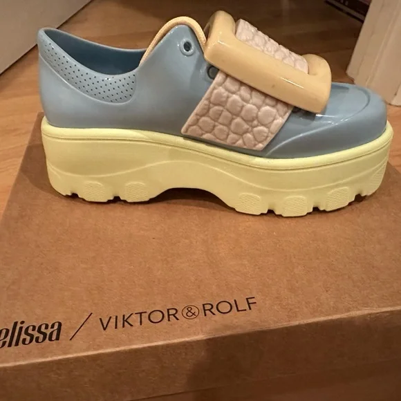 Melissa | Shoes | Never Worn Melissa Kick Off Buckle Up X